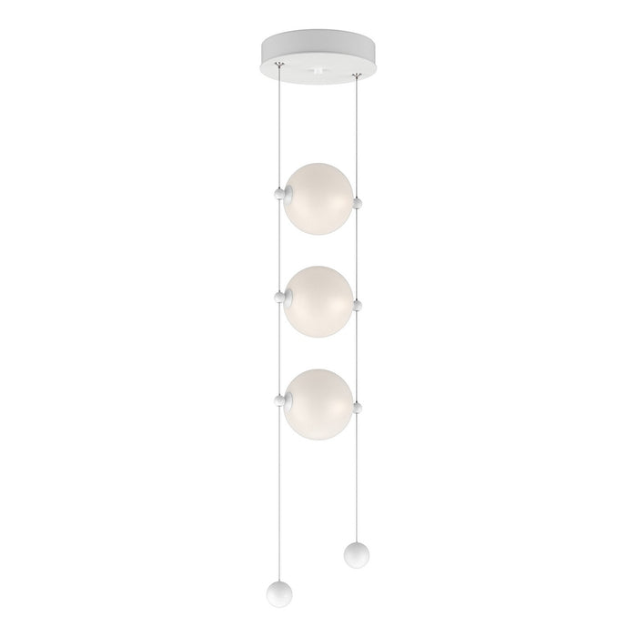 Hubbardton Forge 139059-LED-STND-02-GG0668 LED Pendant, White