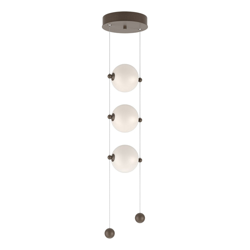 Hubbardton Forge 139059-LED-STND-05-GG0668 LED Pendant, Bronze