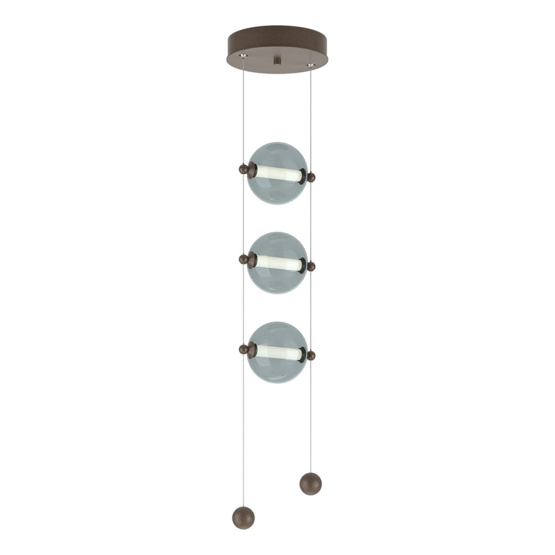 Hubbardton Forge 139059-LED-STND-05-YL0668 LED Pendant, Bronze