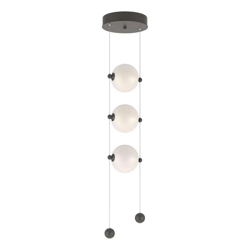 Hubbardton Forge 139059-LED-STND-07-GG0668 LED Pendant, Dark Smoke