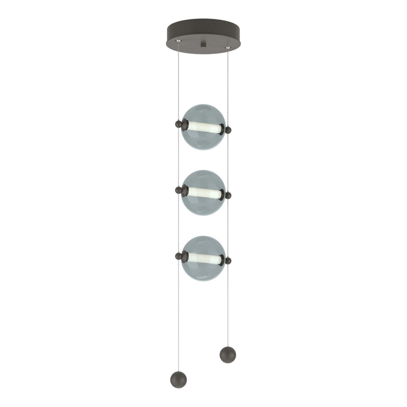 Hubbardton Forge 139059-LED-STND-07-YL0668 LED Pendant, Dark Smoke