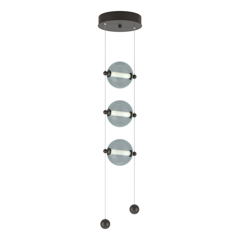 Hubbardton Forge 139059-LED-STND-14-YL0668 LED Pendant, Oil Rubbed Bronze