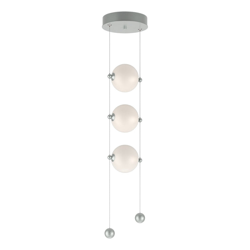 Hubbardton Forge 139059-LED-STND-82-GG0668 LED Pendant, Vintage Platinum