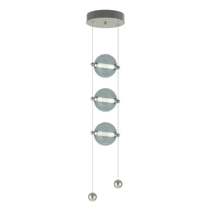 Hubbardton Forge 139059-LED-STND-85-YL0668 LED Pendant, Sterling