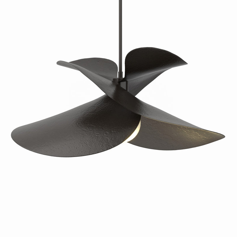 Hubbardton Forge 139455-SKT-MULT-14 One Light Pendant, Oil Rubbed Bronze