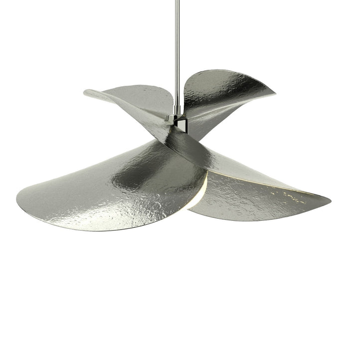 Hubbardton Forge 139455-SKT-MULT-85 One Light Pendant, Sterling