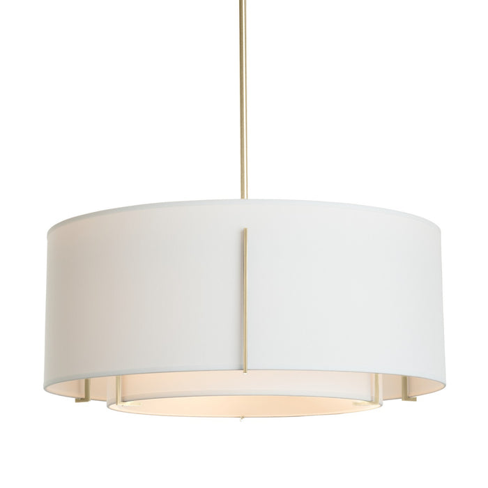 Hubbardton Forge 139605-SKT-MULT-86-SF1590-SF2290 Three Light Pendant, Modern Brass