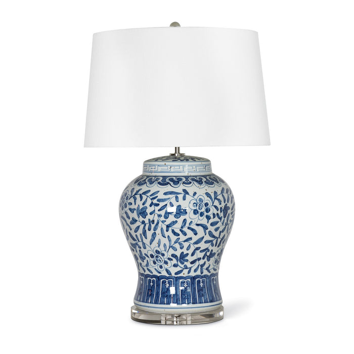 Regina Andrew 13-1528 One Light Table Lamp, Blue