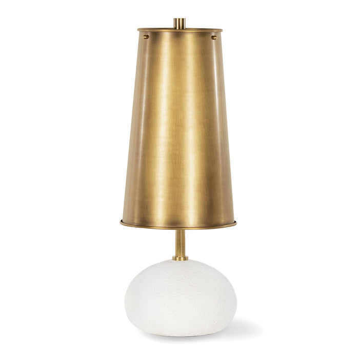 Regina Andrew 13-1550NB One Light Mini Lamp, Natural Brass