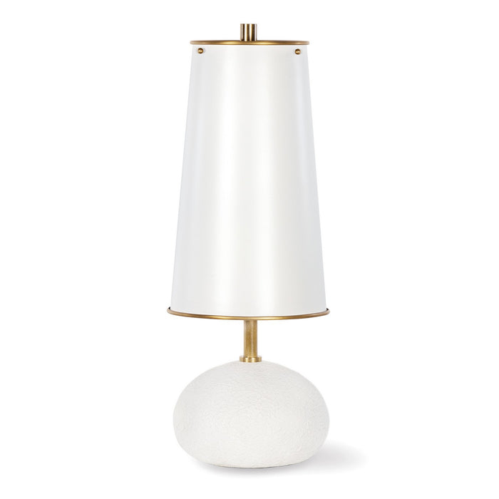 Regina Andrew 13-1550WT One Light Mini Lamp, White