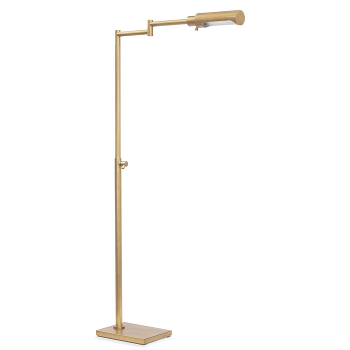 Regina Andrew 14-1056NB One Light Floor Lamp, Natural Brass