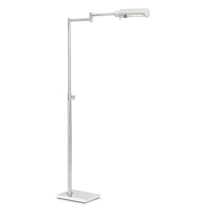 Regina Andrew 14-1056PN One Light Floor Lamp, Polished Nickel