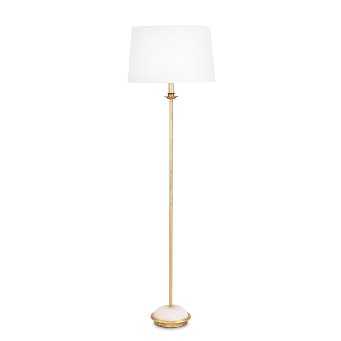 Regina Andrew 14-1061 Two Light Floor Lamp, Gold Leaf
