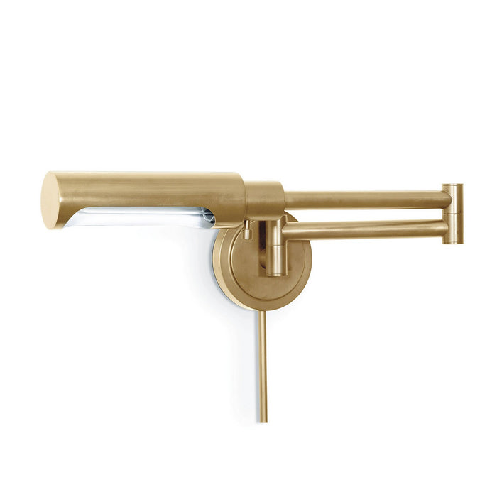 Regina Andrew 15-1153NB One Light Wall Sconce, Natural Brass