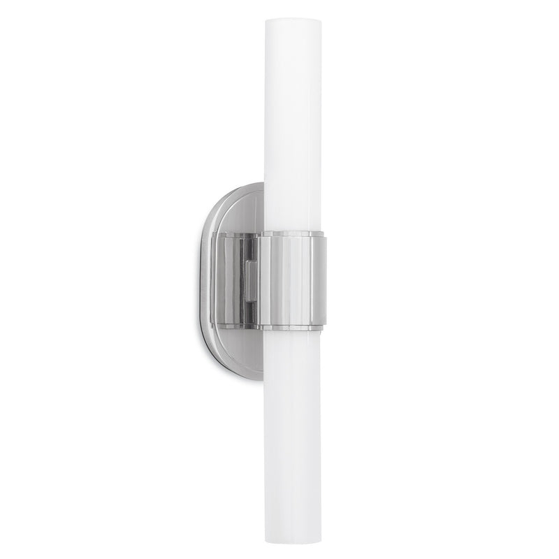 Regina Andrew 15-1201PN Two Light Wall Sconce, Polished Nickel