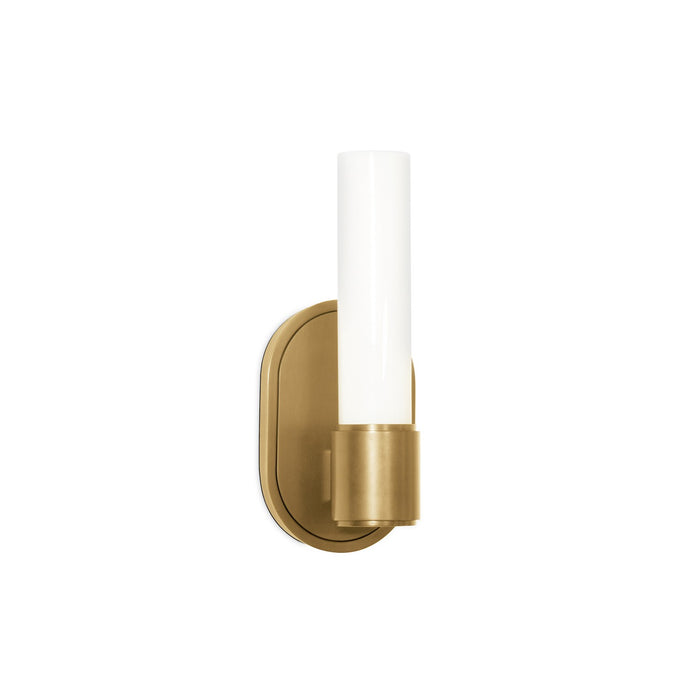 Regina Andrew 15-1202NB One Light Wall Sconce, Natural Brass