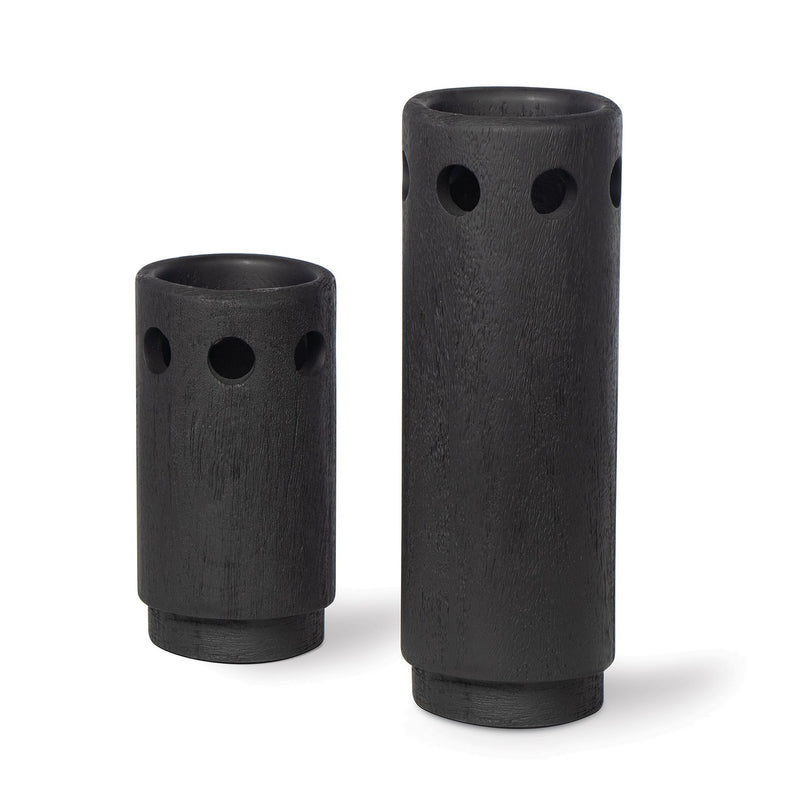 Regina Andrew 20-1492BLK Vase Set, Black