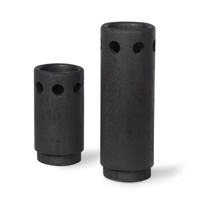 Regina Andrew 20-1492BLK Vase Set, Black