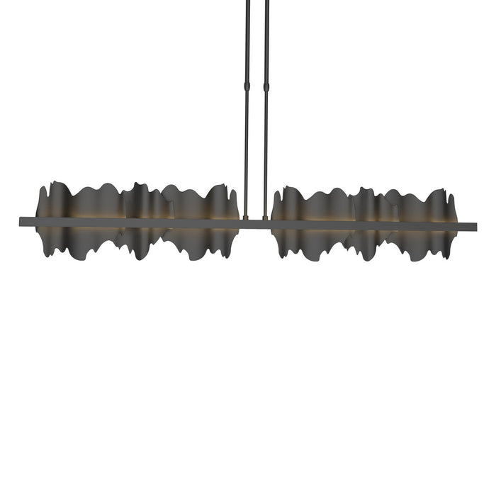 Hubbardton Forge 139652-LED-LONG-10-10 LED Pendant, Black