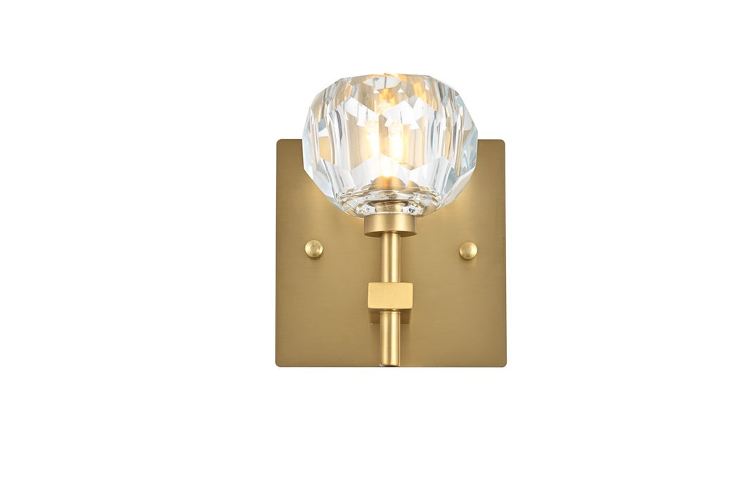 Elegant Lighting 3509W6G One Light Wall Sconce, Gold