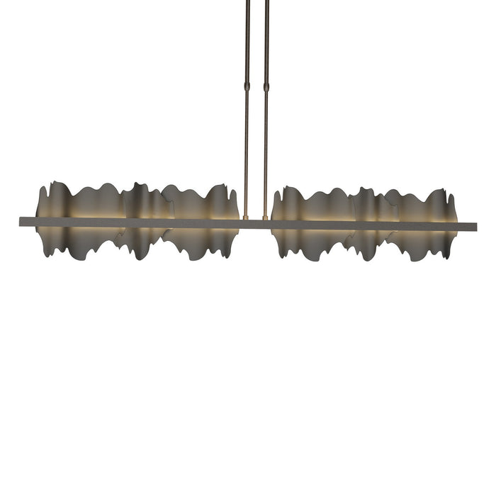 Hubbardton Forge 139652-LED-SHRT-14-10 LED Pendant, Oil Rubbed Bronze