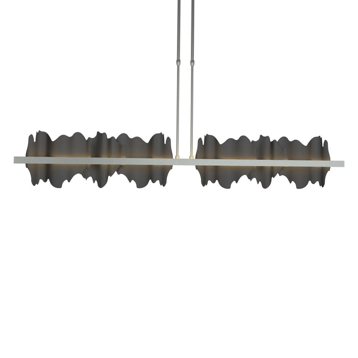 Hubbardton Forge 139652-LED-SHRT-82-10 LED Pendant, Vintage Platinum