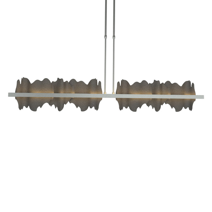 Hubbardton Forge 139652-LED-SHRT-82-20 LED Pendant, Vintage Platinum