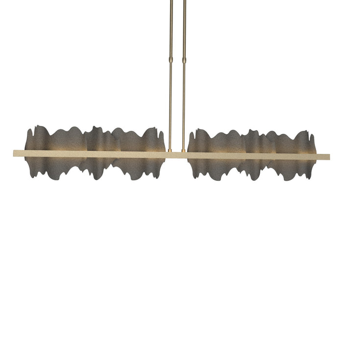 Hubbardton Forge 139652-LED-SHRT-84-20 LED Pendant, Soft Gold