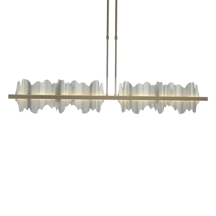 Hubbardton Forge 139652-LED-SHRT-84-82 LED Pendant, Soft Gold