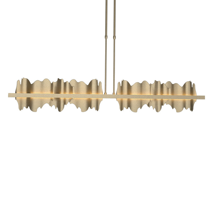 Hubbardton Forge 139652-LED-SHRT-84-84 LED Pendant, Soft Gold