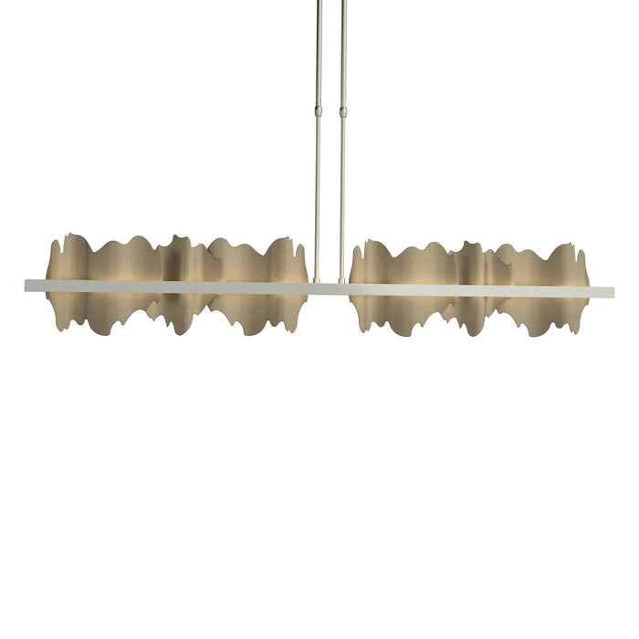 Hubbardton Forge 139652-LED-SHRT-85-84 LED Pendant, Sterling