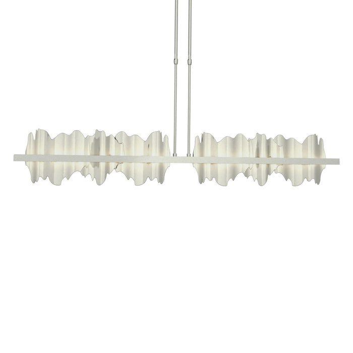 Hubbardton Forge 139652-LED-SHRT-85-85 LED Pendant, Sterling