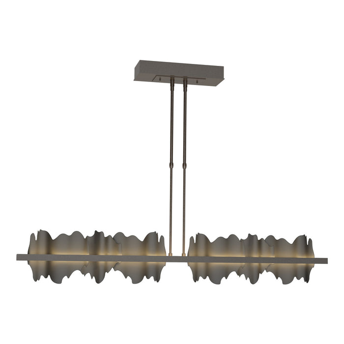 Hubbardton Forge 139652-LED-STND-14-10 LED Pendant, Oil Rubbed Bronze