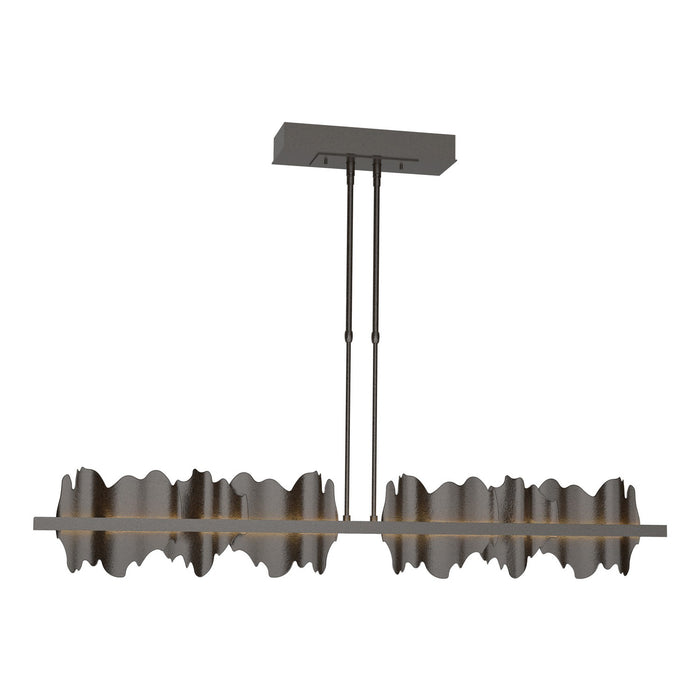 Hubbardton Forge 139652-LED-STND-14-14 LED Pendant, Oil Rubbed Bronze