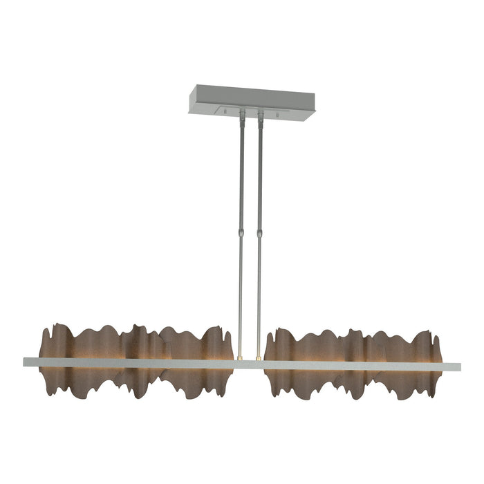 Hubbardton Forge 139652-LED-STND-82-05 LED Pendant, Vintage Platinum