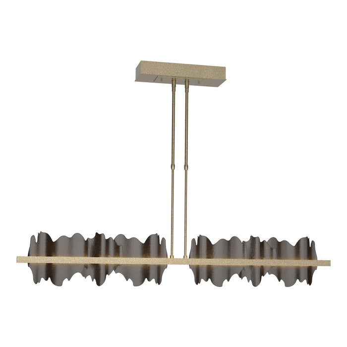 Hubbardton Forge 139652-LED-STND-84-14 LED Pendant, Soft Gold