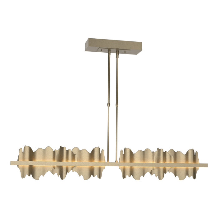 Hubbardton Forge 139652-LED-STND-84-84 LED Pendant, Soft Gold