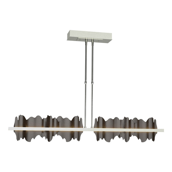 Hubbardton Forge 139652-LED-STND-85-14 LED Pendant, Sterling