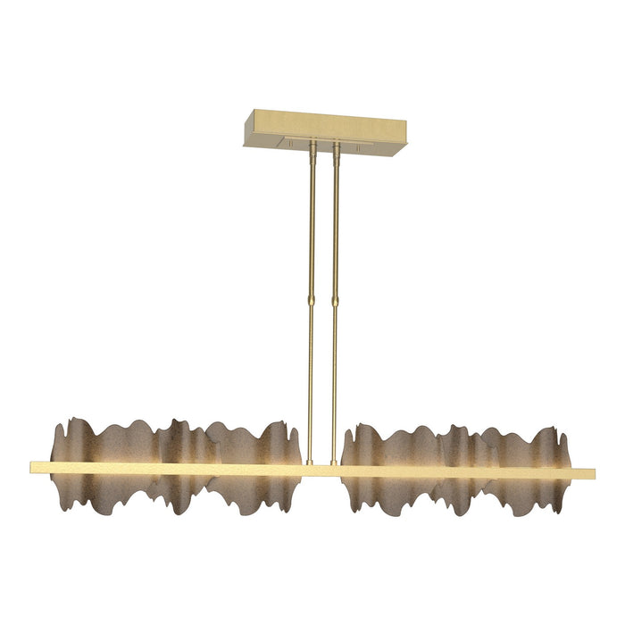 Hubbardton Forge 139652-LED-STND-86-05 LED Pendant, Modern Brass