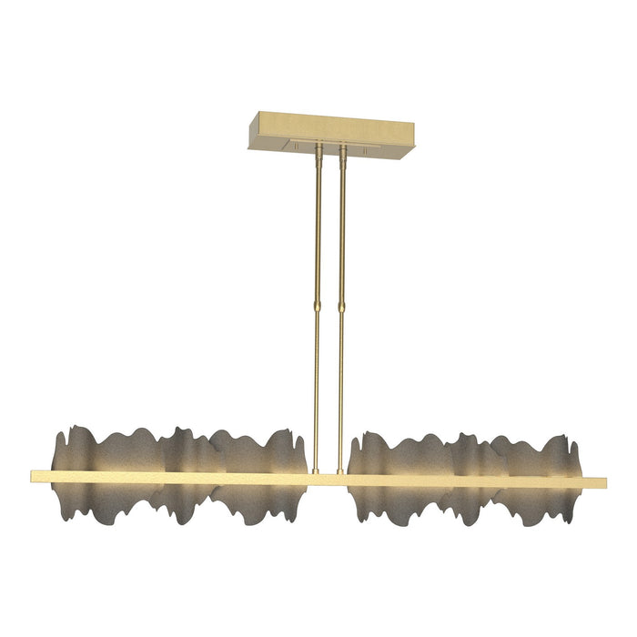Hubbardton Forge 139652-LED-STND-86-20 LED Pendant, Modern Brass