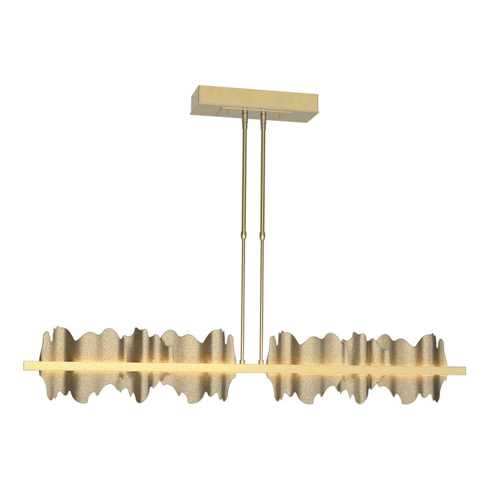 Hubbardton Forge 139652-LED-STND-86-84 LED Pendant, Modern Brass