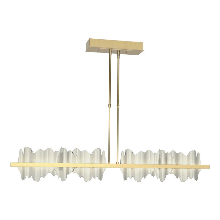 Hubbardton Forge 139652-LED-STND-86-85 LED Pendant, Modern Brass