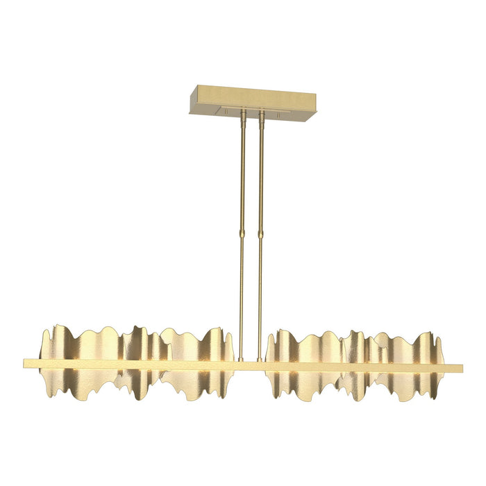 Hubbardton Forge 139652-LED-STND-86-86 LED Pendant, Modern Brass