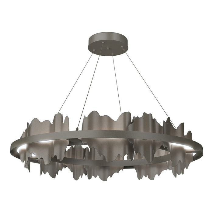 Hubbardton Forge 139653-LED-STND-07-07 LED Pendant, Dark Smoke