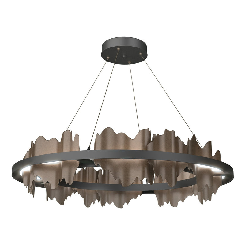 Hubbardton Forge 139653-LED-STND-10-10 LED Pendant, Black
