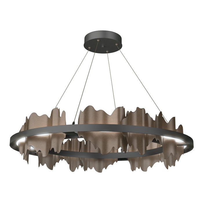 Hubbardton Forge 139653-LED-STND-10-05 LED Pendant, Black