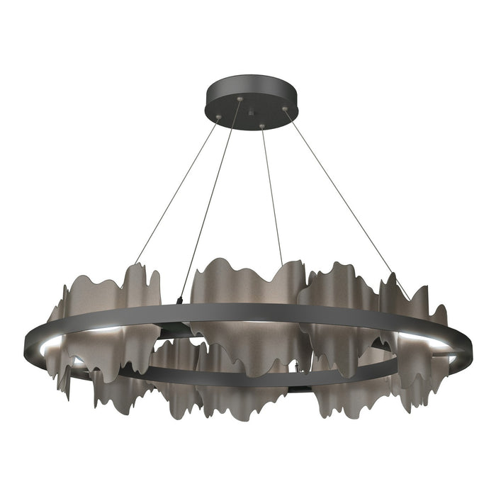 Hubbardton Forge 139653-LED-STND-10-07 LED Pendant, Black