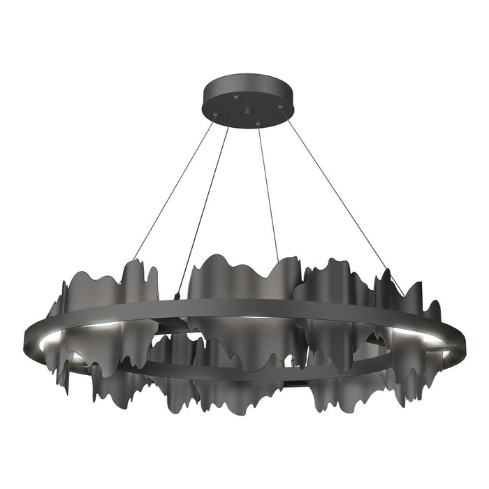 Hubbardton Forge 139653-LED-STND-10-10 LED Pendant, Black
