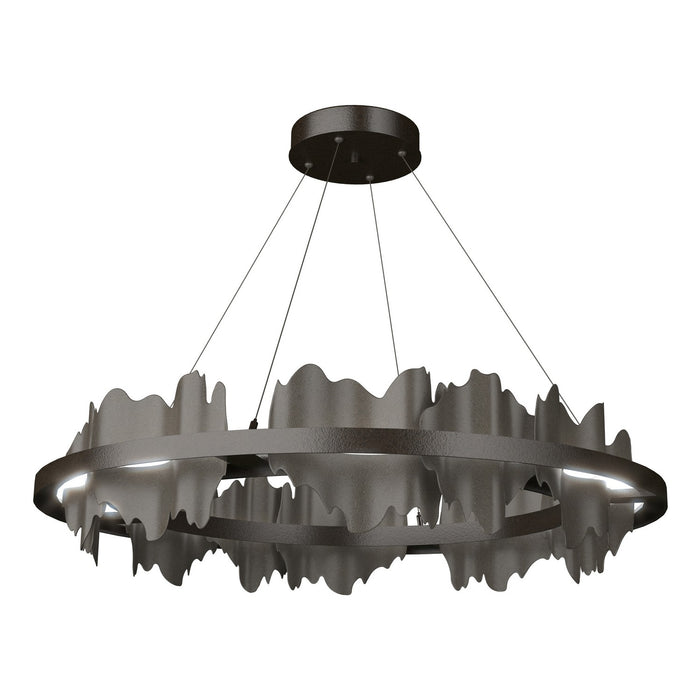 Hubbardton Forge 139653-LED-STND-14-07 LED Pendant, Oil Rubbed Bronze
