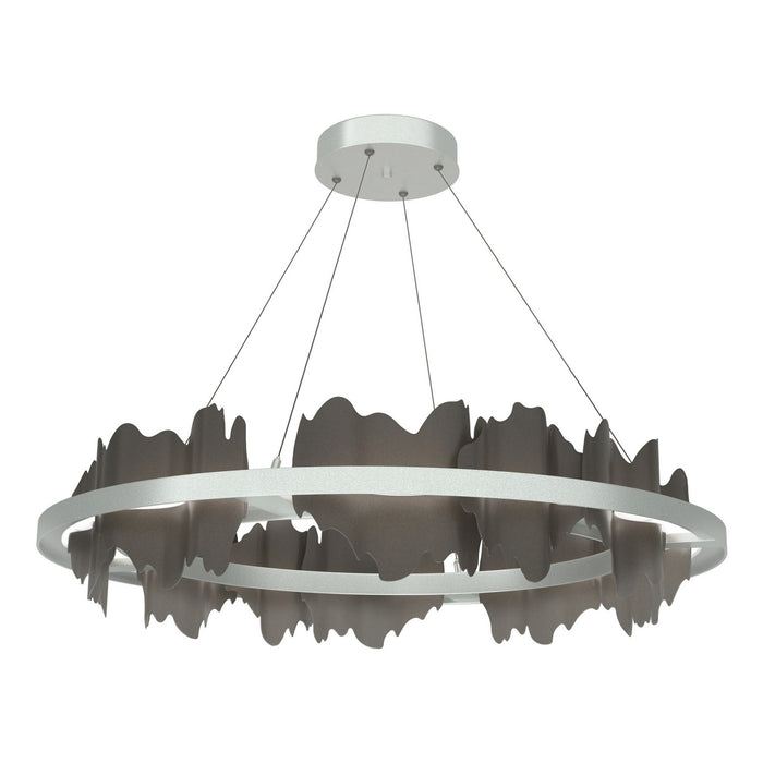 Hubbardton Forge 139653-LED-STND-82-07 LED Pendant, Vintage Platinum
